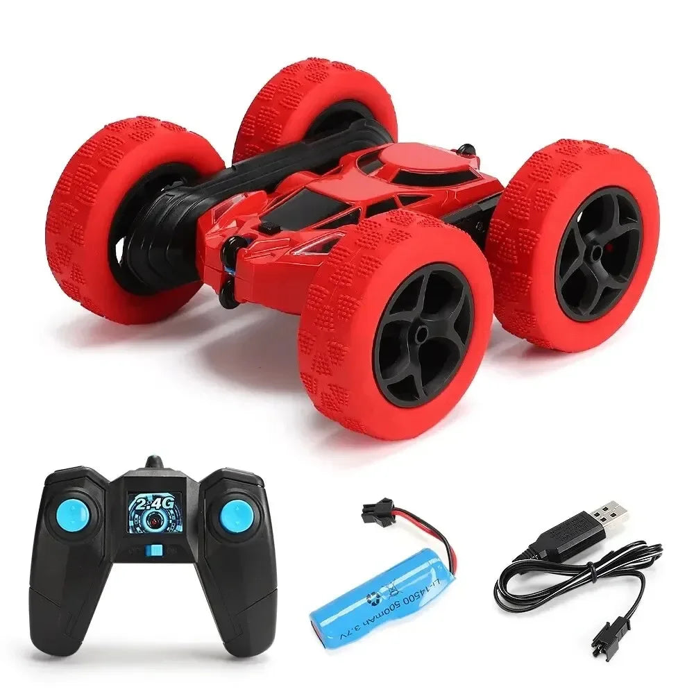 2.4G RC Stunt Car Double Sided Flip 360° Rotation Toy
