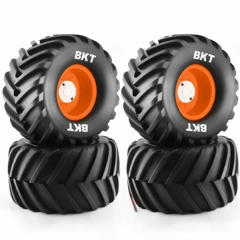 4pcs 133mm RC Monster Truck Tires 12mm Hex Upgrade