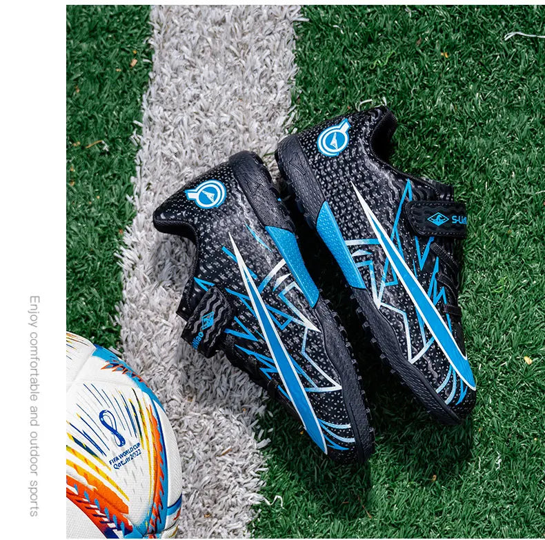 Youth Soccer Cleats Boys & Girls Outdoor Football Shoes