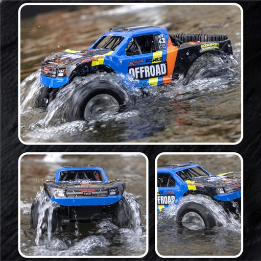 1:14 RC Off-Road Stunt Car 4WD Amphibious Truck