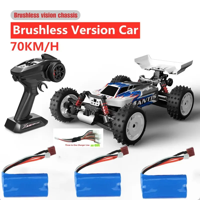 1:16 Brushless RC Car 4WD High-Speed Off-Road Truck
