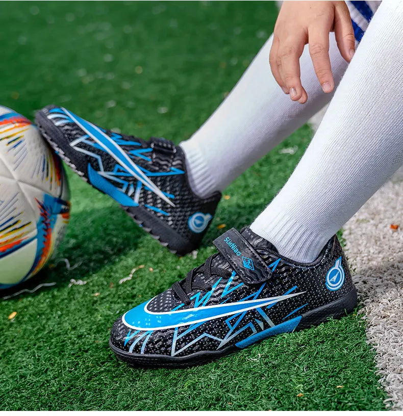 Youth Soccer Cleats Boys & Girls Outdoor Football Shoes