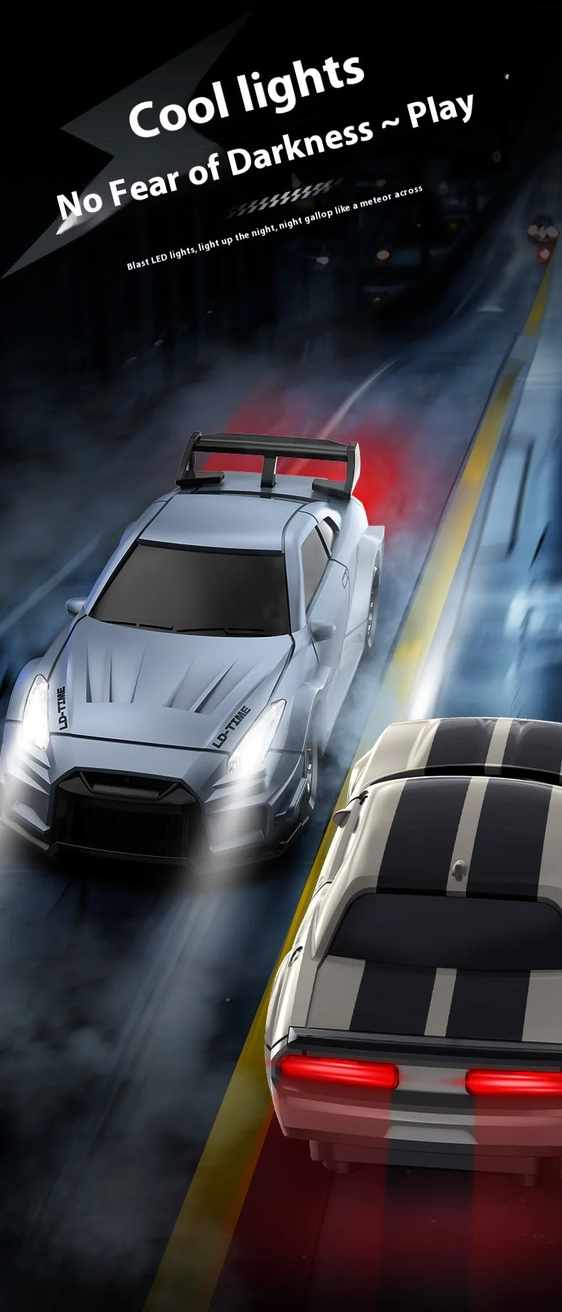 1:64 Mini RC Drift Car 4x4 High-Speed Racing Model