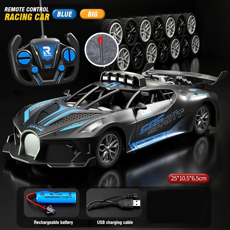 4CH RC High-Speed Drift Electric Sport Car Toy