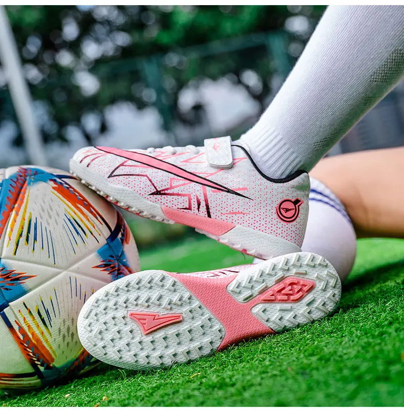 Youth Soccer Cleats Boys & Girls Outdoor Football Shoes