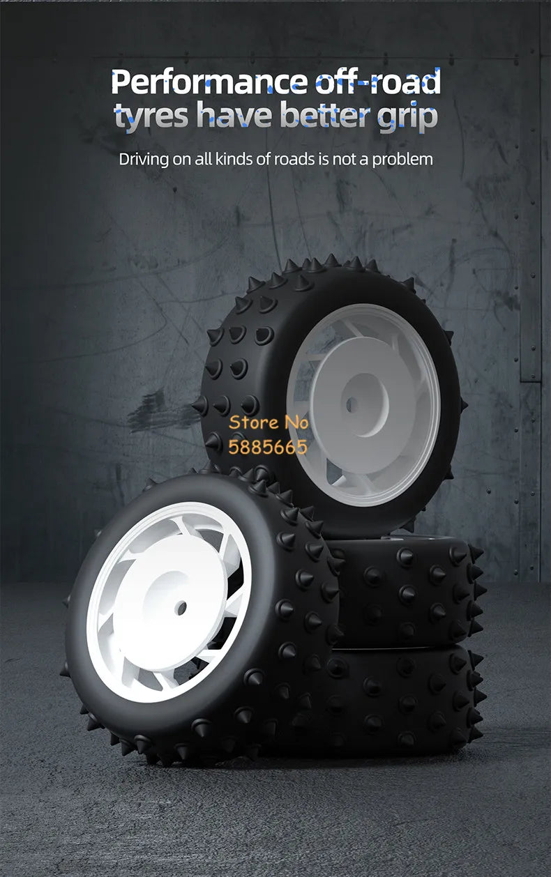 1:16 Brushless RC Car 4WD High-Speed Off-Road Truck