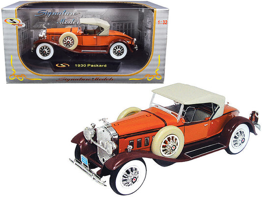 1930 Packard Boattail Speedster Brown 1/32 Diecast Model Car by Signature Models-0
