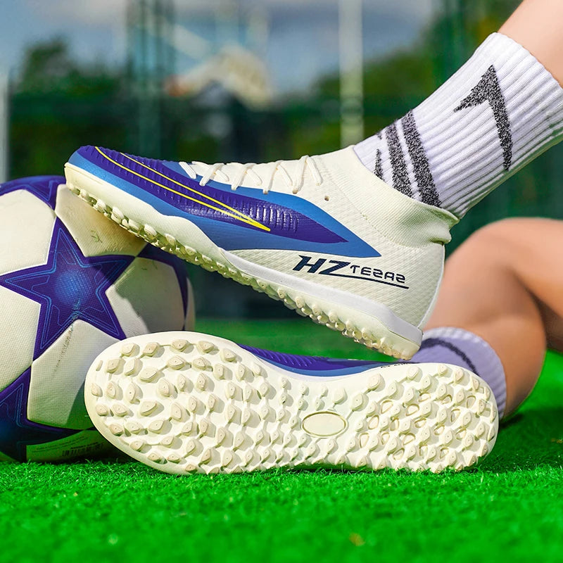 Indoor Turf Soccer Shoes TF Training Football Boots