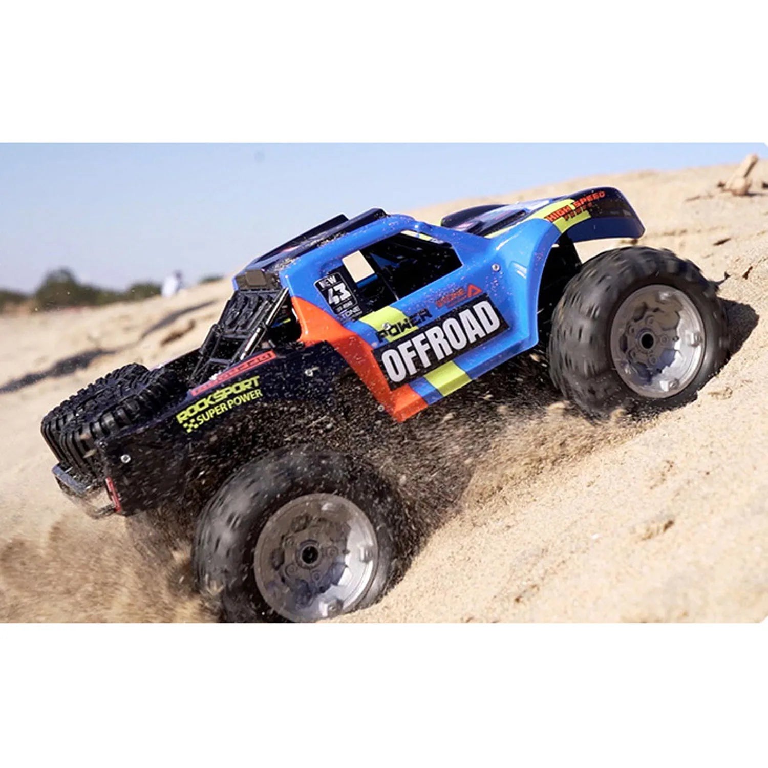 1:14 RC Off-Road Stunt Car 4WD Amphibious Truck
