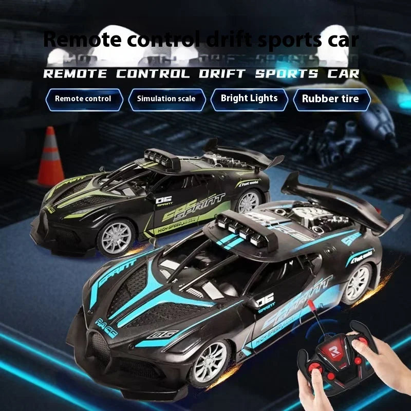 4CH RC High-Speed Drift Electric Sport Car Toy