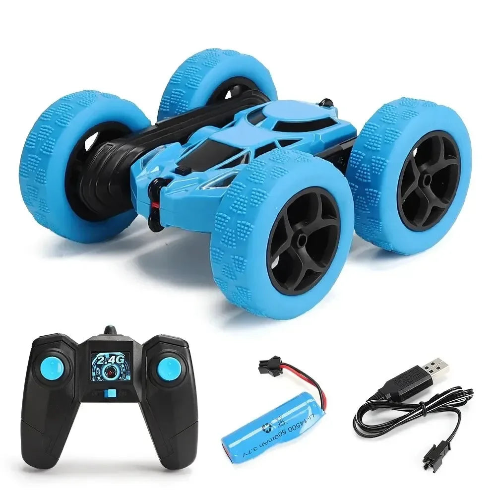 2.4G RC Stunt Car Double Sided Flip 360° Rotation Toy
