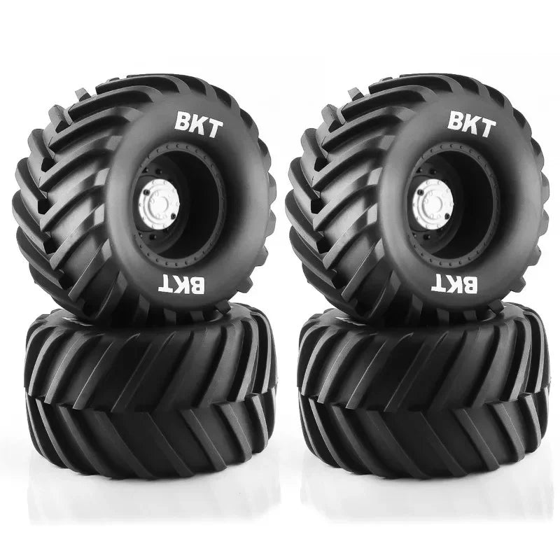 4pcs 133mm RC Monster Truck Tires 12mm Hex Upgrade