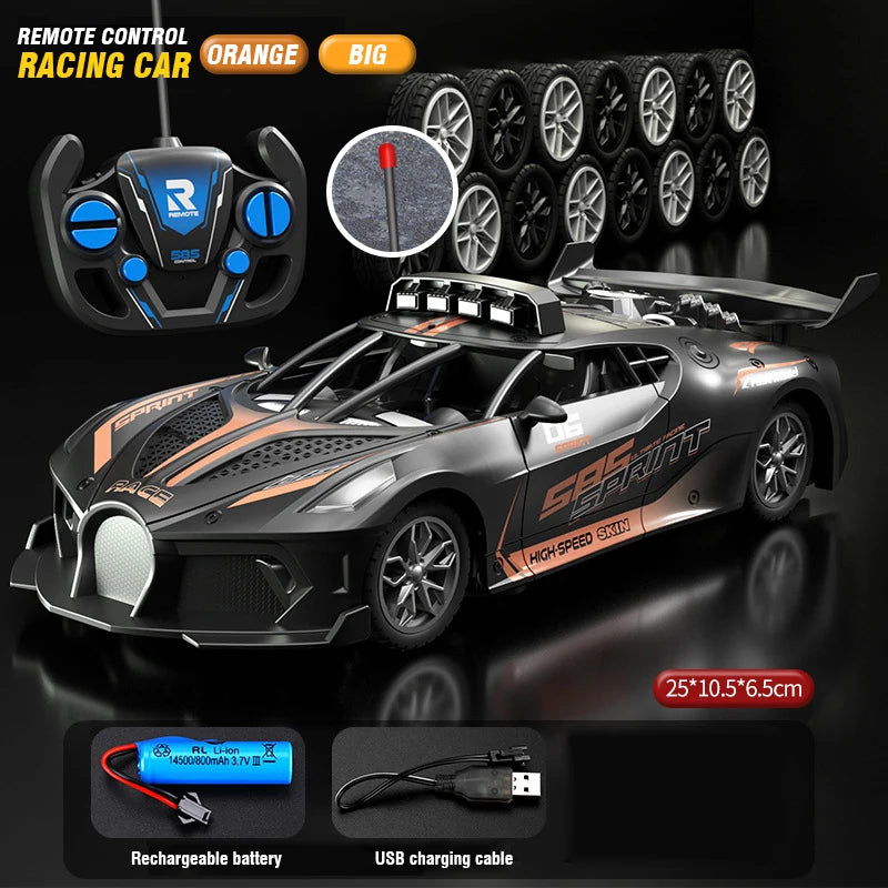 4CH RC High-Speed Drift Electric Sport Car Toy