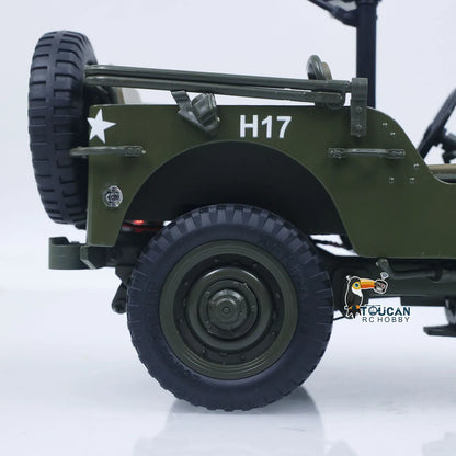 1/16 RC Off-Road 4x4 Military Truck Electric Toy