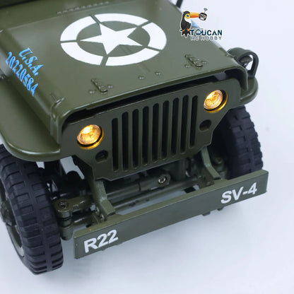 1/16 RC Off-Road 4x4 Military Truck Electric Toy