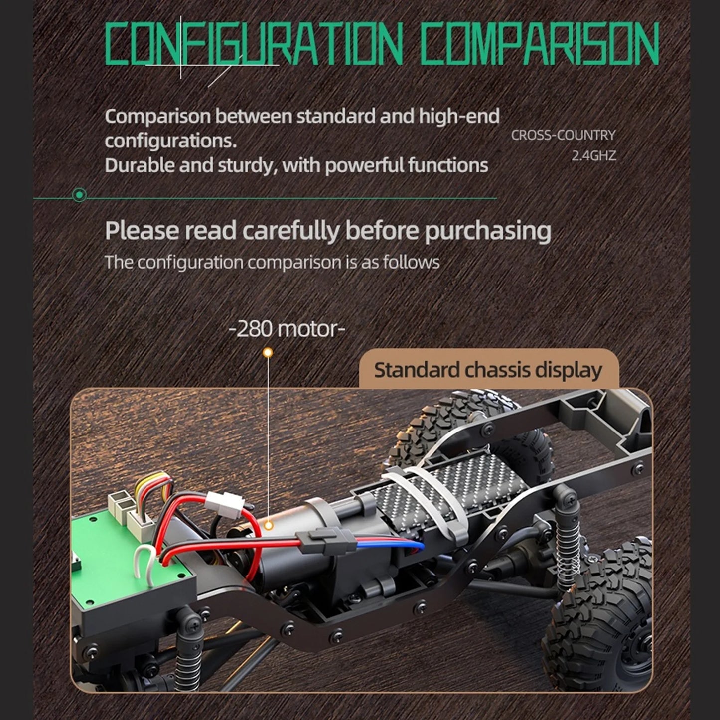 1:16 HBToys RC Crawler 4x4 Off-Road Alloy Drive