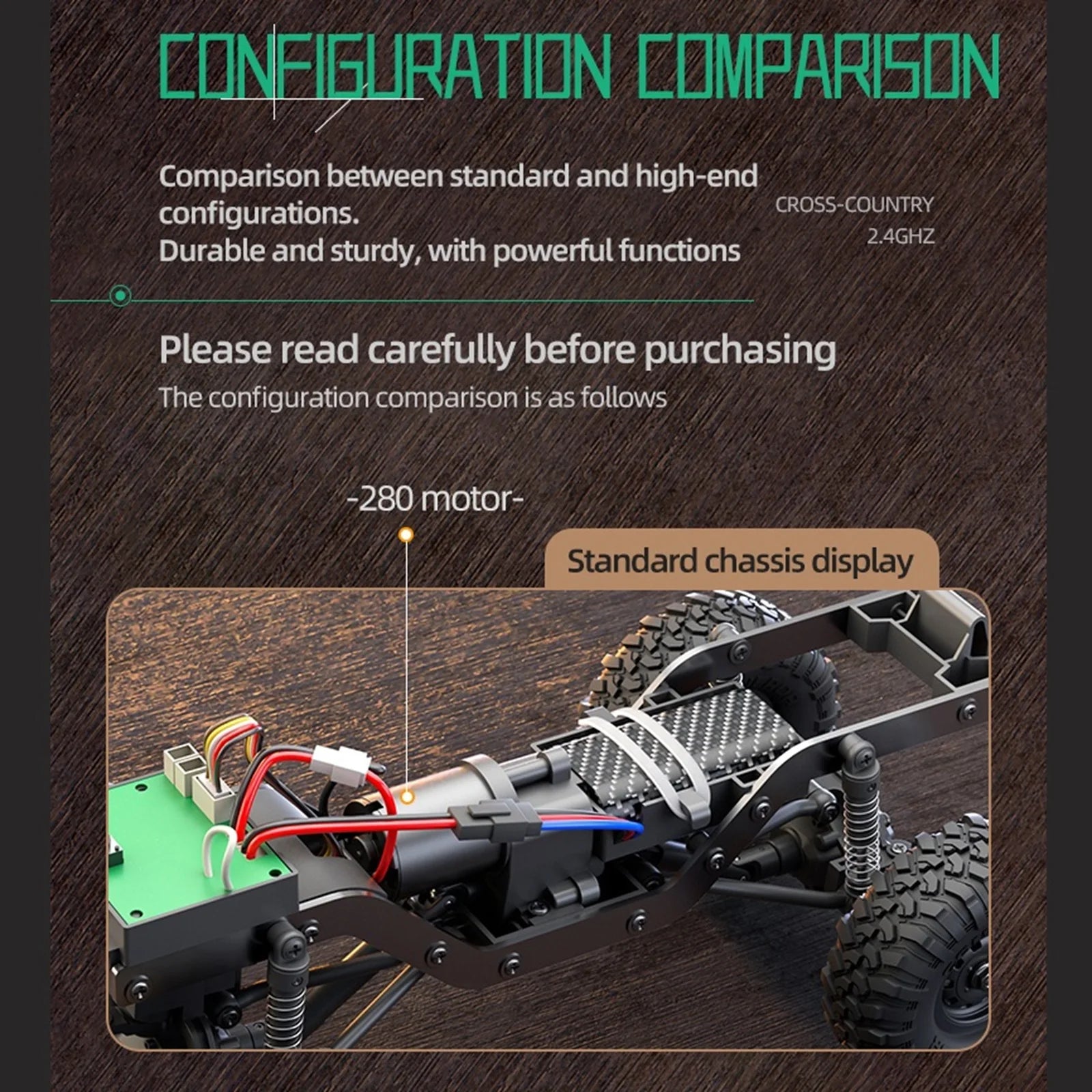 1:16 HBToys RC Crawler 4x4 Off-Road Alloy Drive