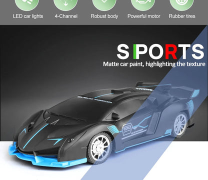 1:18 RC Sports Car 2.4G Remote Control LED Toy