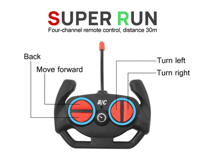 1:18 RC Sports Car 2.4G Remote Control LED Toy