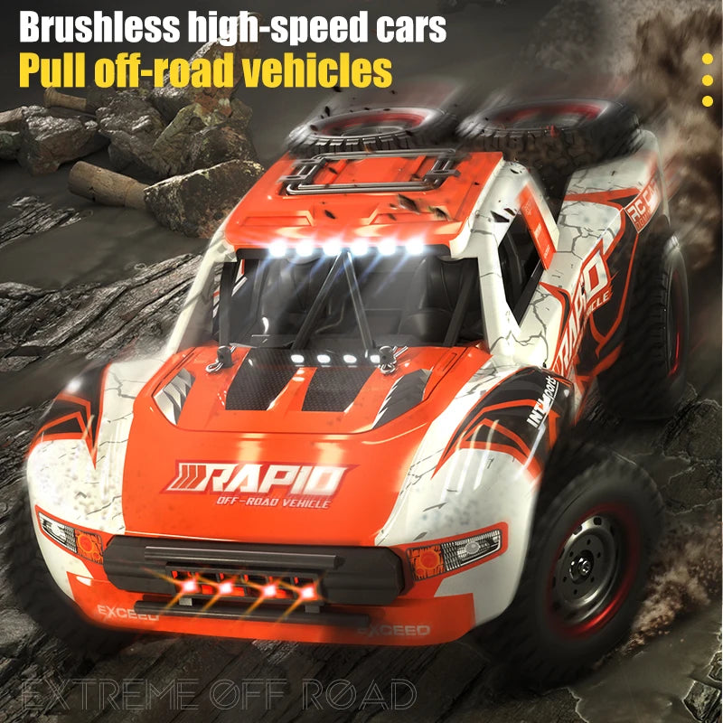 1:14 Brushless RC Car 4WD High-Speed Monster Truck