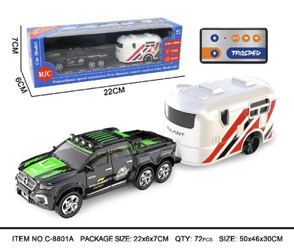 1:64 Mini RC Car Alloy 5-Channel Desktop Toy Vehicle