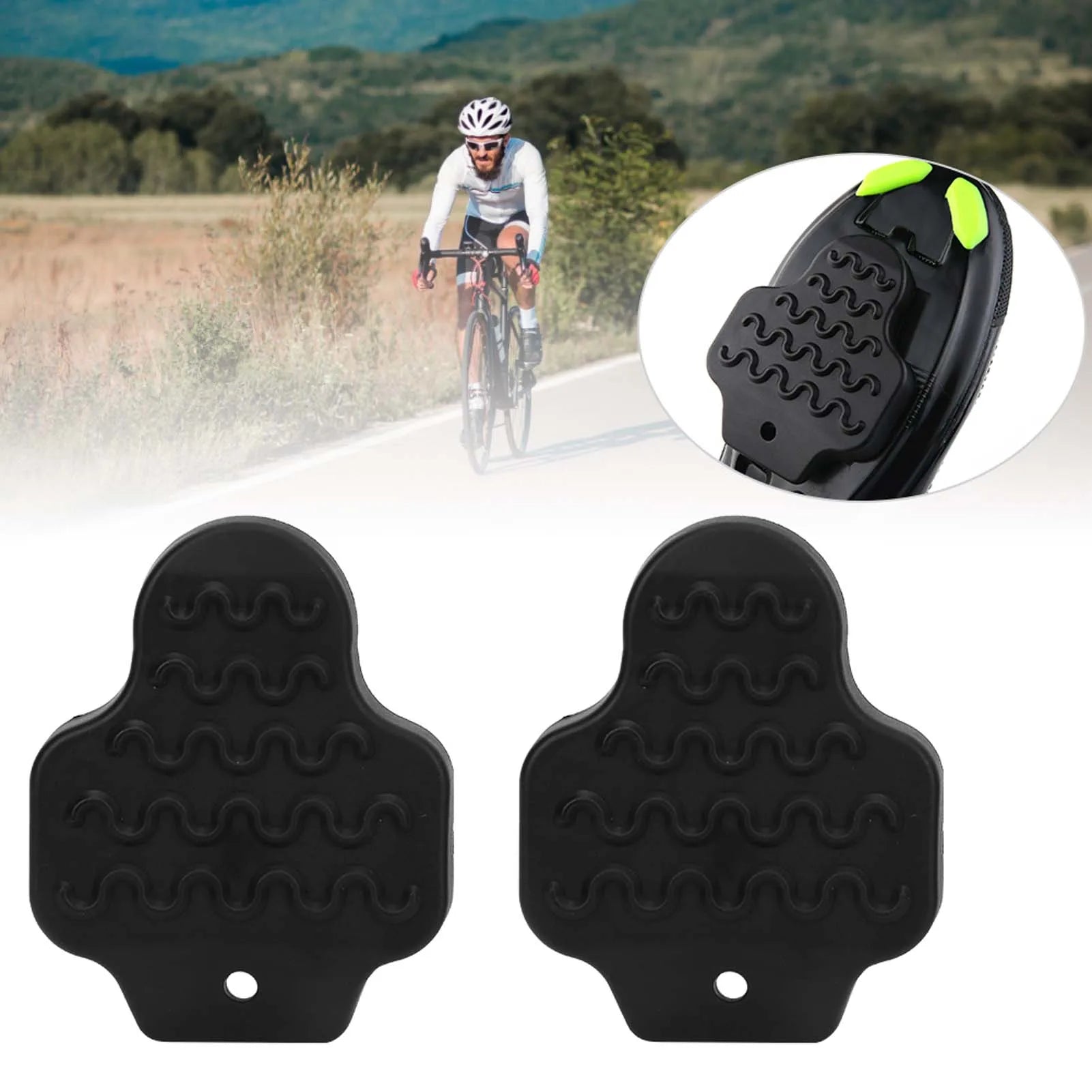 Bike Pedal Cleats Protector Cover for Look KEO