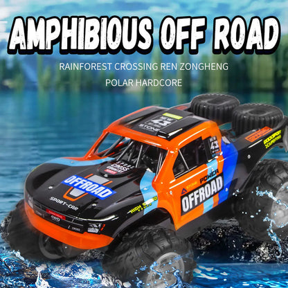 1:14 RC Off-Road Stunt Car 4WD Amphibious Truck