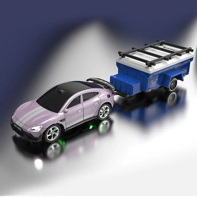 1:64 Alloy Mini RC Drift Car 2.4G Remote Control Toy