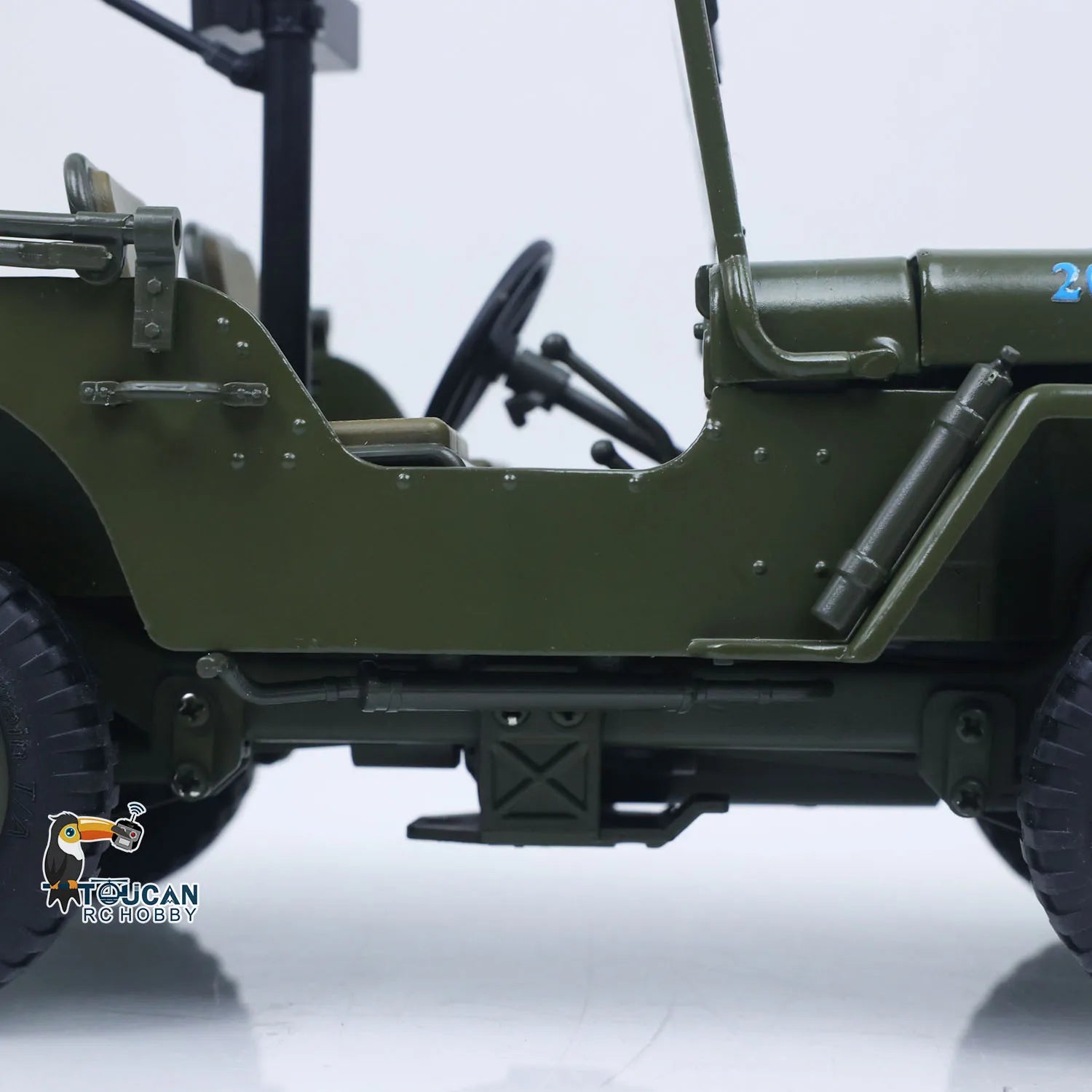 1/16 RC Off-Road 4x4 Military Truck Electric Toy