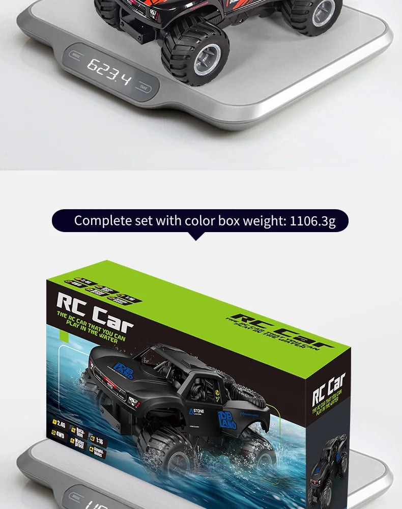 JJRC Q156 4WD Amphibious Off-Road RC Monster Truck