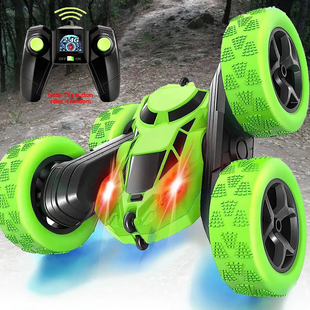 2.4G RC Stunt Car Double Sided Flip 360° Rotation Toy