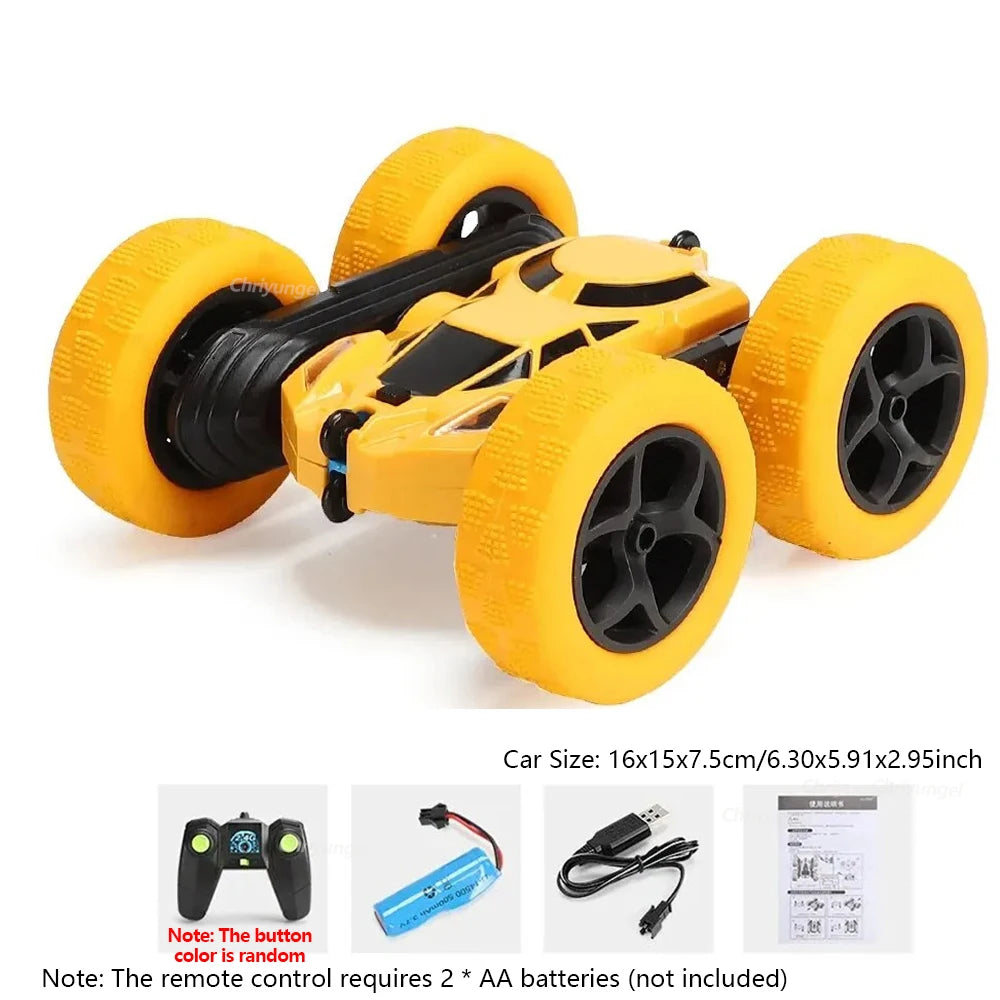 2.4G RC Stunt Car Double Sided Flip 360° Rotation Toy
