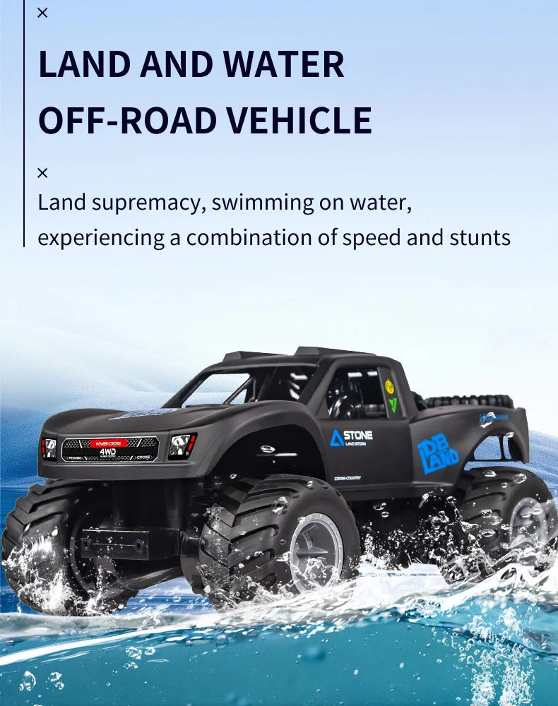 JJRC Q156 4WD Amphibious Off-Road RC Monster Truck