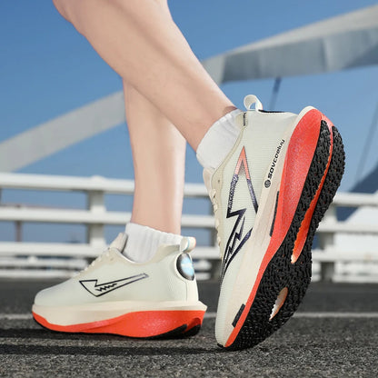 Carbon Plate Running Shoes Breathable Sport Sneakers