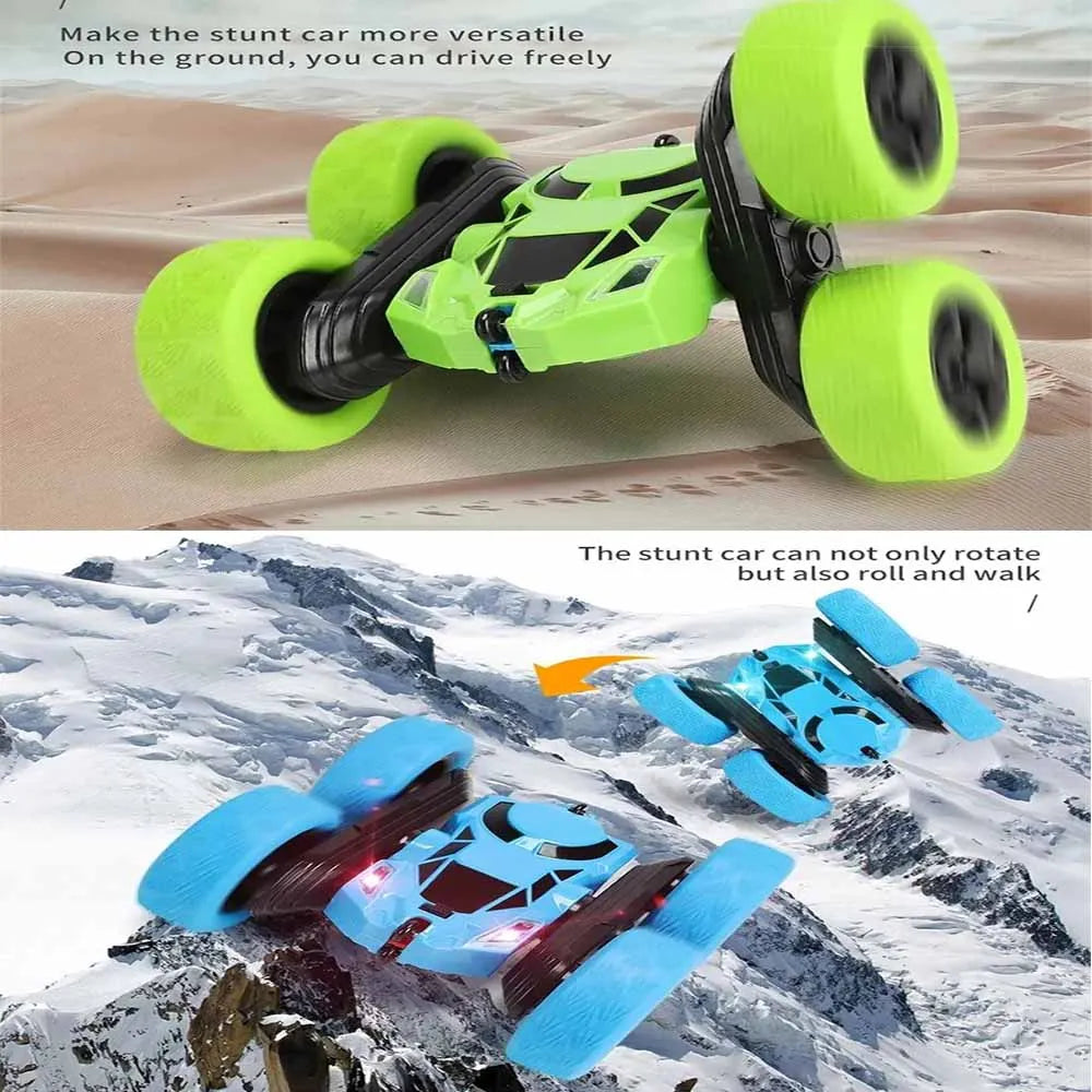 2.4G RC Stunt Car Double Sided Flip 360° Rotation Toy
