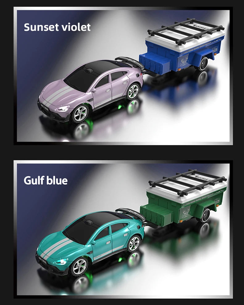 1:64 Alloy Mini RC Drift Car 2.4G Remote Control Toy