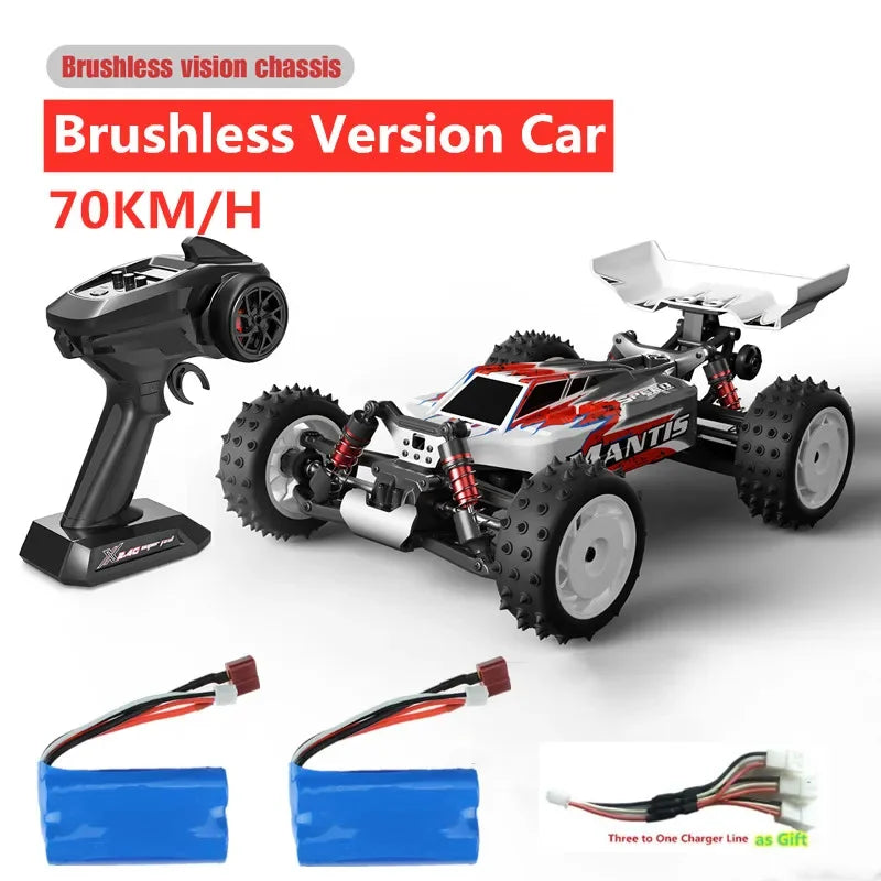 1:16 Brushless RC Car 4WD High-Speed Off-Road Truck