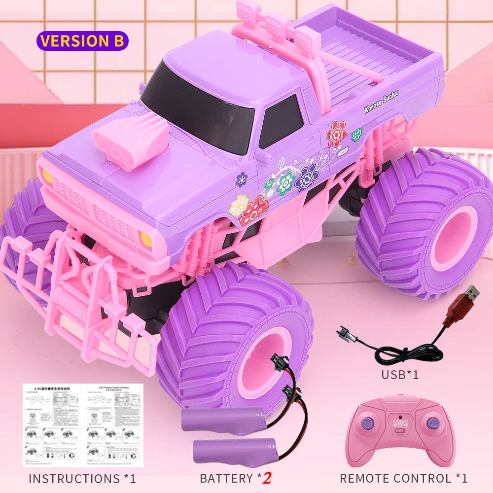 1/12 4WD RC Princess Car Buggy with LED Lights