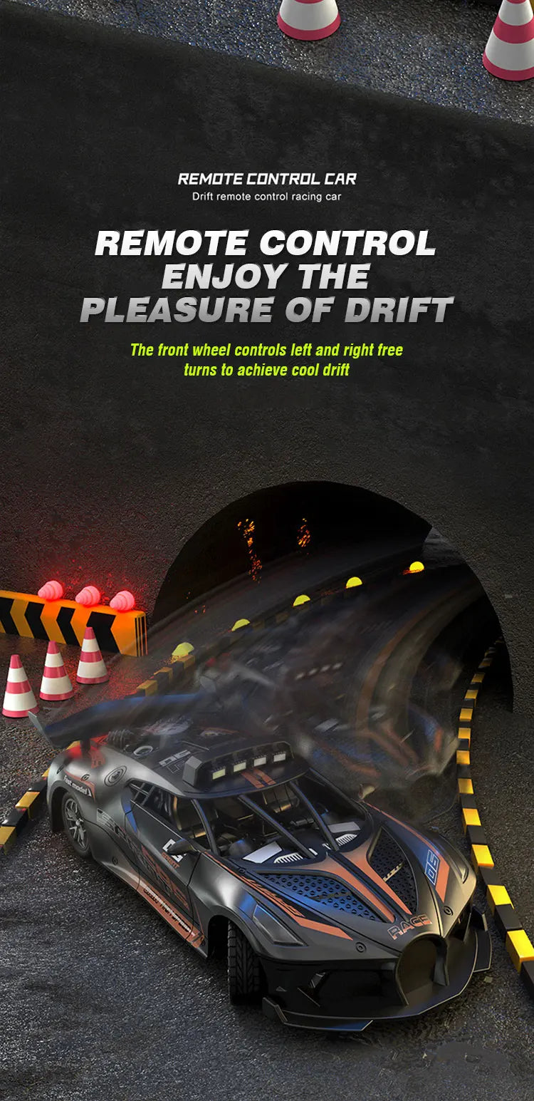 4CH RC High-Speed Drift Electric Sport Car Toy