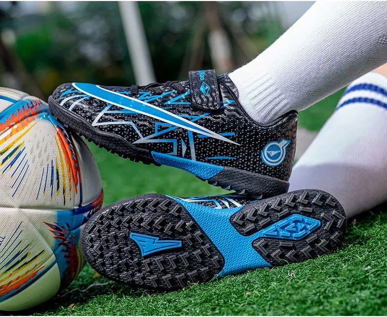 Youth Soccer Cleats Boys &amp; Girls Outdoor Football Shoes