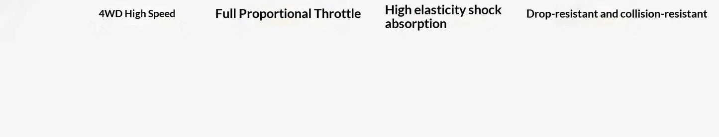 1:14 RC 4x4 Off-Road Monster Truck High-Speed Toy