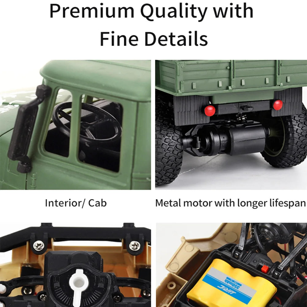 JJRC 1/18 RC Off-Road Buggy 2.4G Electric Car Toy