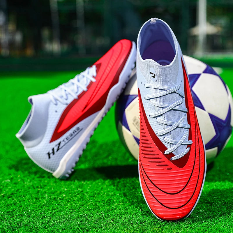 Indoor Turf Soccer Shoes TF Training Football Boots