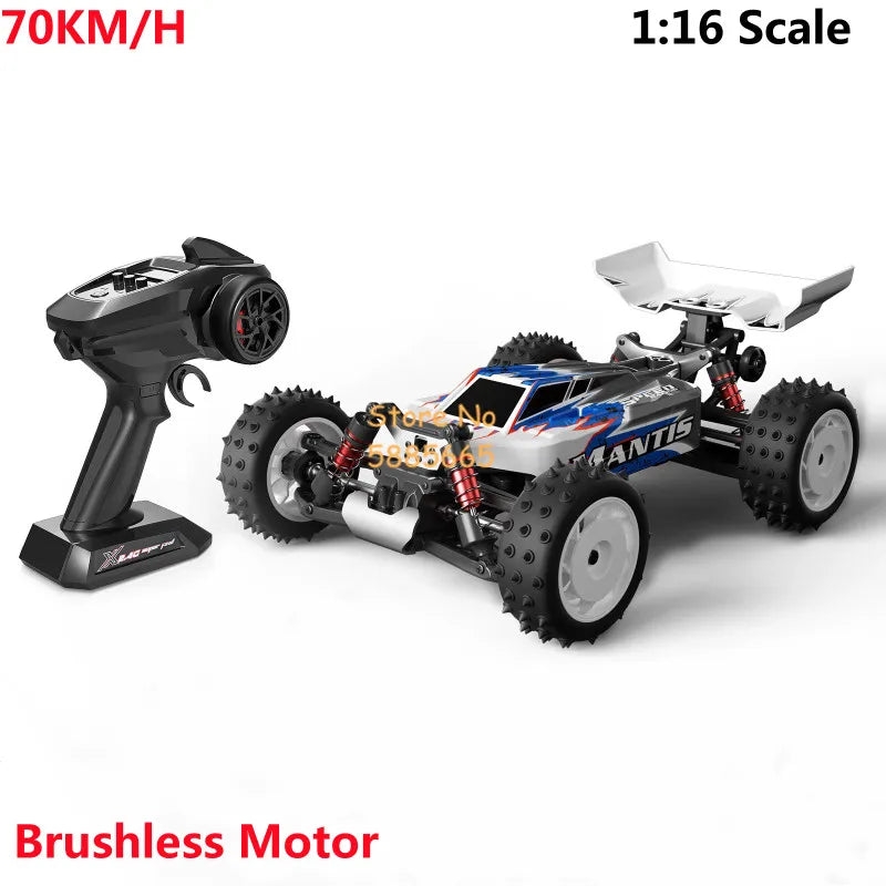 1:16 Brushless RC Car 4WD High-Speed Off-Road Truck