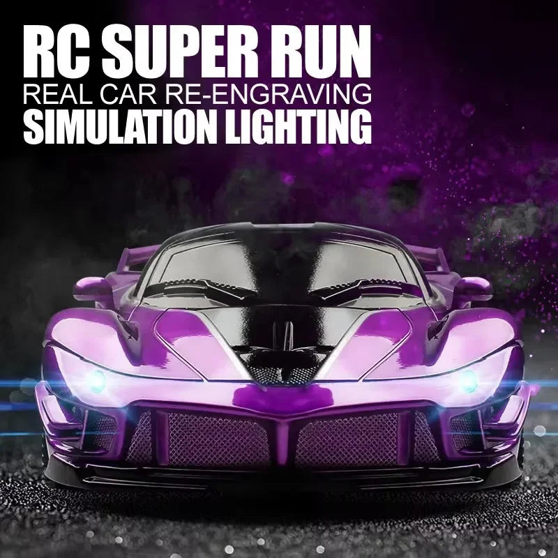 1:18 RC Sports Car 2.4G Remote Control LED Toy