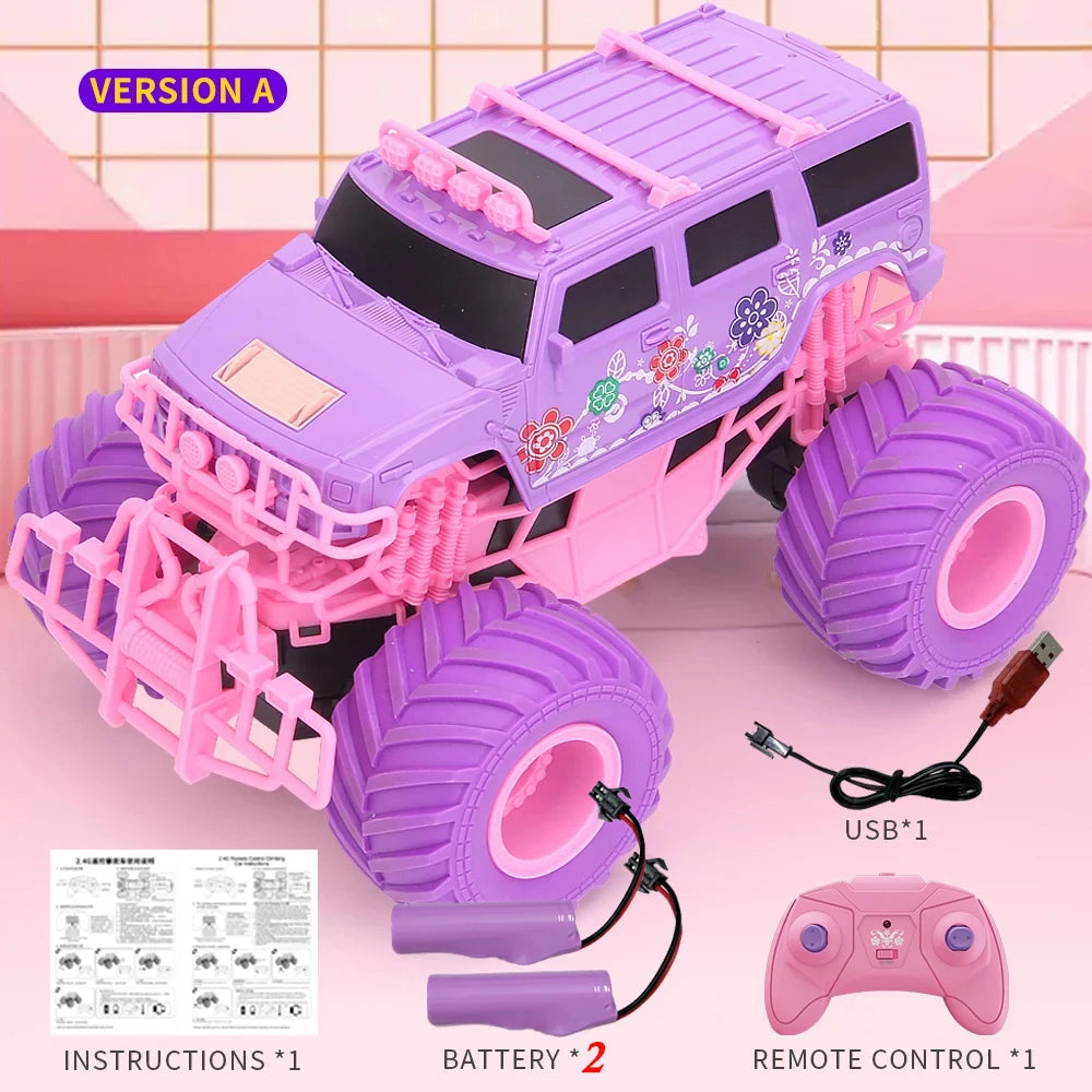1/12 4WD RC Princess Car Buggy with LED Lights