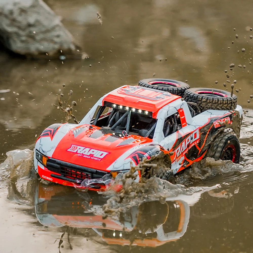 1:14 Brushless RC Car 4WD High-Speed Monster Truck