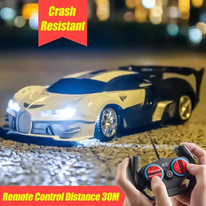 1:18 RC Sports Car 2.4G Remote Control LED Toy