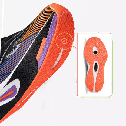 Carbon Plate Running Shoes Breathable Non-Slip Sport Sneakers