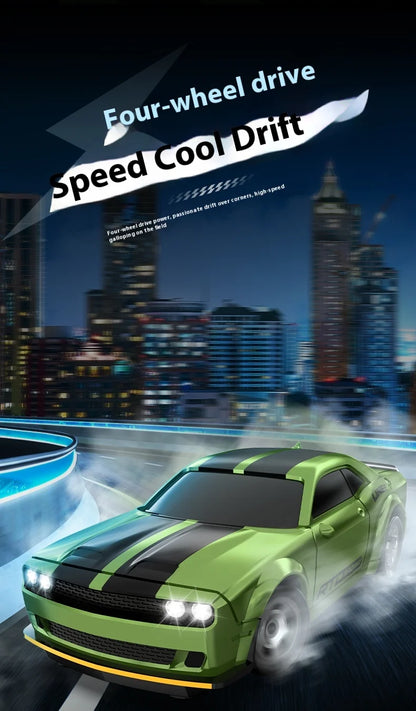 1:64 Mini RC Drift Car 4x4 High-Speed Racing Model